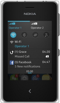 Nokia 503 Asha Dual Sim Black